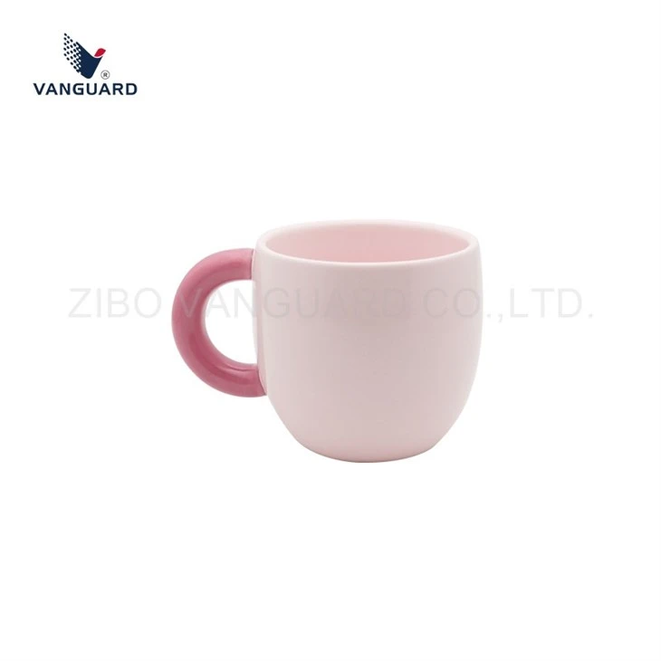 Macaron Ceramic Tea Mug factory