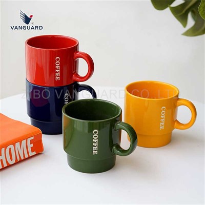 セラミックコーヒースタックマグセット