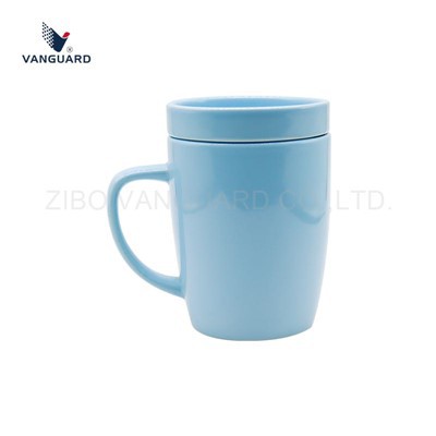 蓋付きセラミックコーヒーマグ