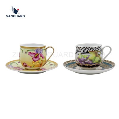 ホワイトエスプレッソカップ＆ソーサー